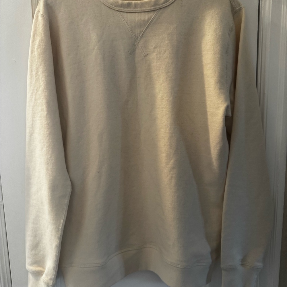 Taylor Stitch Cream Men's Sweatshirt